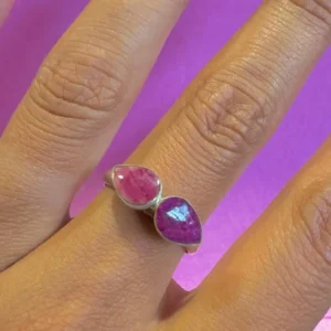 Anillo plata peruana