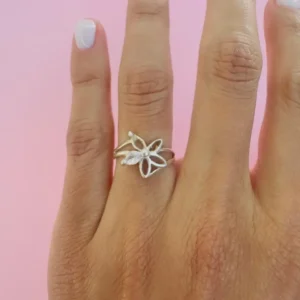 Anillo flor