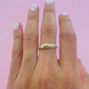 Anillo con double