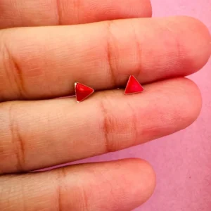 Abridores triangulito esmaltado rojo