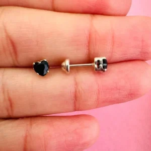 Abridores corazon cubic negro