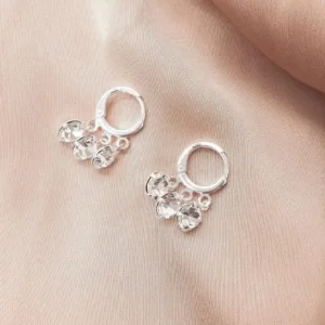 Aros argollita dijes cubic
