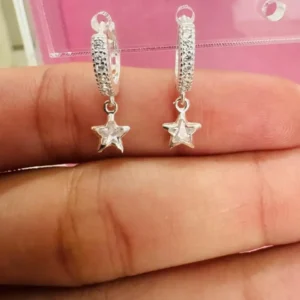 Aros arollita cubic dije estrellita