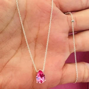 Cadenita dije gotita rosa