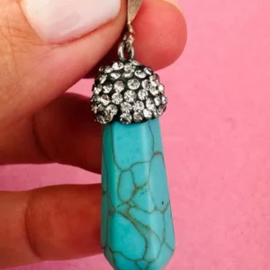 Dije piedra turquesa