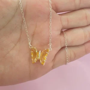Cadena dije mariposa