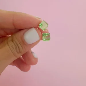 Aros cubo verde