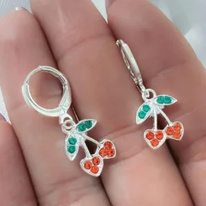 Aros argollita cerezas