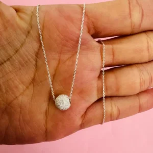 Cadenita dije bolita diamantada