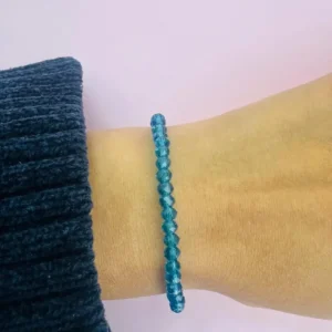 Pulsera elastizada cristal de roca
